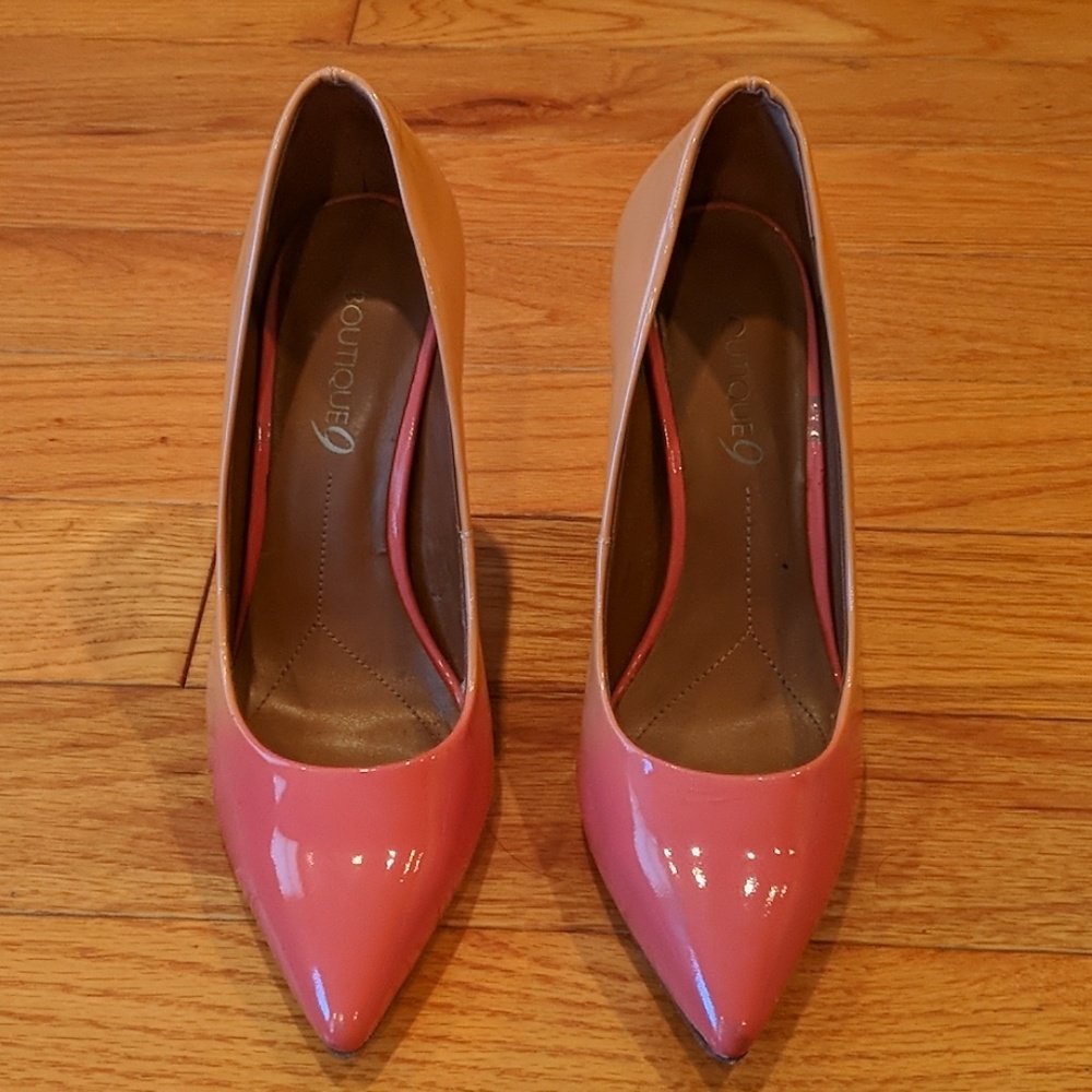Ombre heels, 3 inch size 7